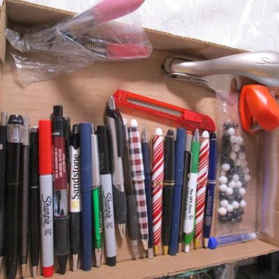 Misc Office supplies & flash drive