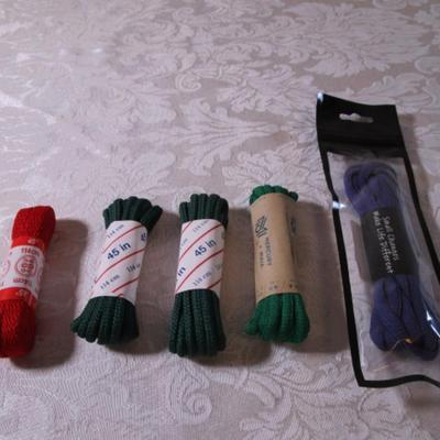 5 pr New shoe laces