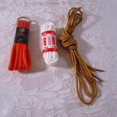 3 pr New shoe laces
