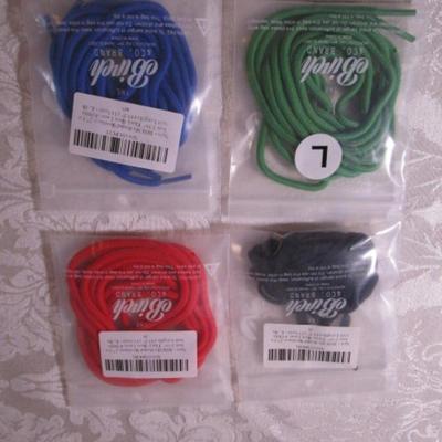 4 pr New Birch & Co. shoe laces