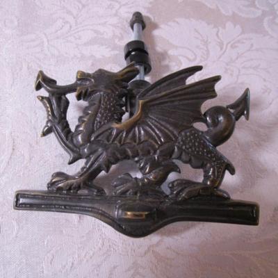 Welsh Dragon door knocker