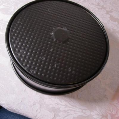 Spring form pan, pie crust mold, rosette cookie mold