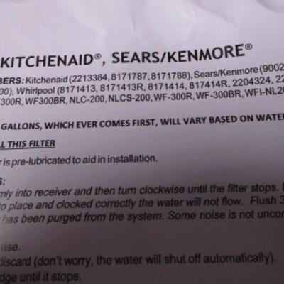 3 Whirlpool Refrigerator water filters
