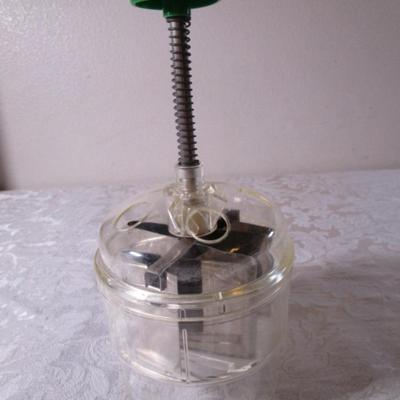 Vintage giant Chop-O-Matic food chopper