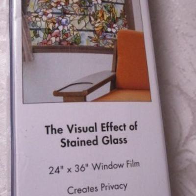 Artscape visual effect of stained glass window film