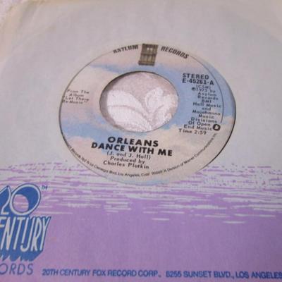 7 Vintage 45 rpm records