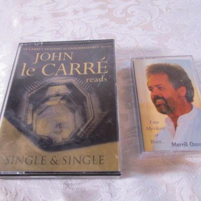 Audio book, and Merrill Osmond cassette tape