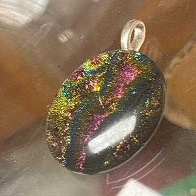 Artisan Hand Blown Glass Pendant