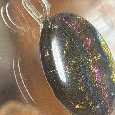 Artisan Hand Blown Glass Pendant