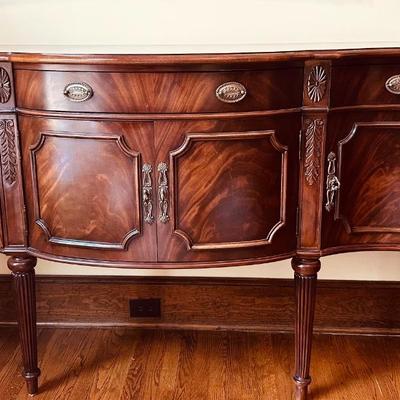 Bernhardt Flame Mahogany Sideboard