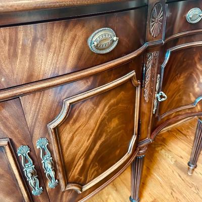 Bernhardt Flame Mahogany Sideboard