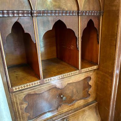 FLAME MAHOGANY SECRETARY