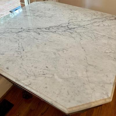 MARBLE TOP EASTLAKE TABLE