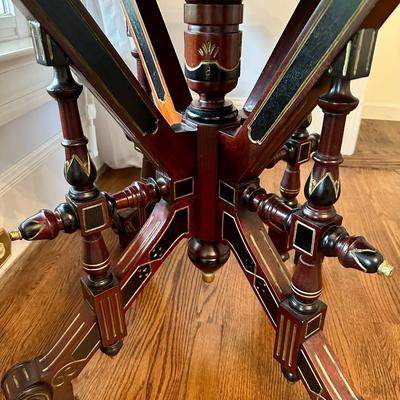 MARBLE TOP EASTLAKE TABLE