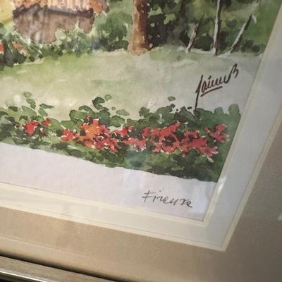 ITALY FRAMED PRINT PAIR