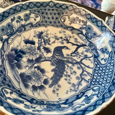 BLUE WHITE DÉCOR LOT