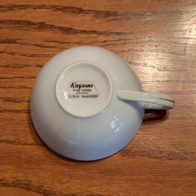 KAYSONS GOLDEN RHAPSODY FINE CHINA