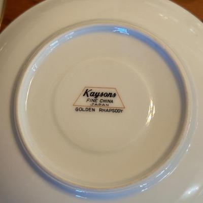 KAYSONS GOLDEN RHAPSODY FINE CHINA