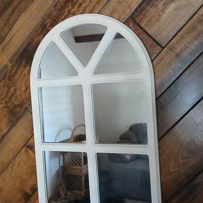 Wall mirror and western framed wall art