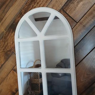 Wall mirror and western framed wall art