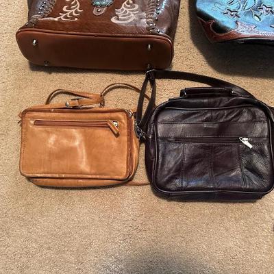 TRINITY RANCH, AMERICAN WEST LADIES PURSES AND 2 MORE PURSES