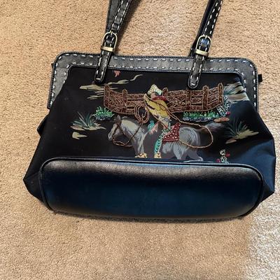 LADIES HAND BAGS AND BOOT BAG