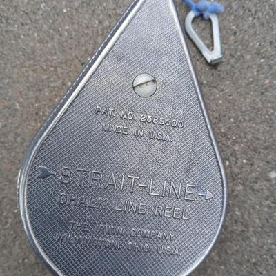 Saws, hammers, and chalk line with chalk