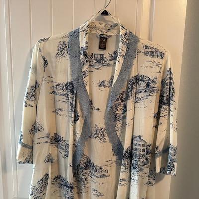 VINTAGE DRESSES AND BATH ROBE