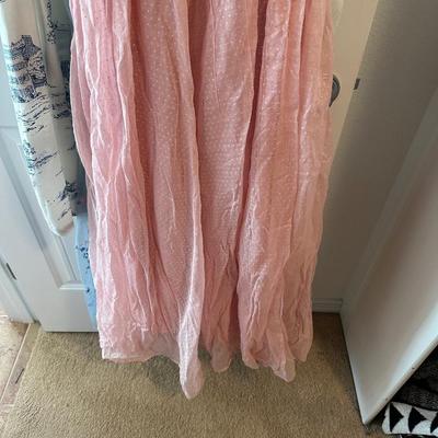 VINTAGE DRESSES AND BATH ROBE