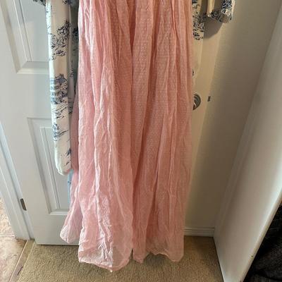 VINTAGE DRESSES AND BATH ROBE