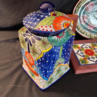 Mexican Pottery - Hand Glazed Tiles & More (GB-RG)