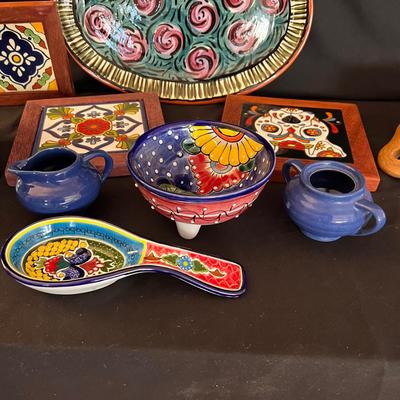 Mexican Pottery - Hand Glazed Tiles & More (GB-RG)