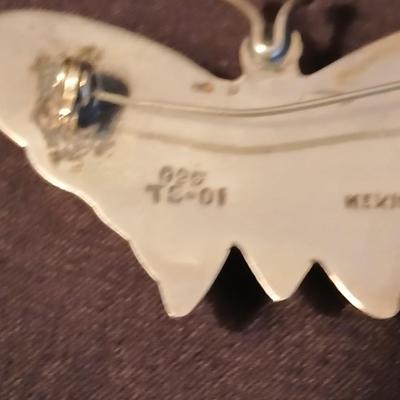 Butterfly brooches and pins W. Germany, Mexico marked