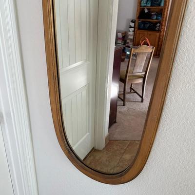 CHAIR AND WALL MIRROR