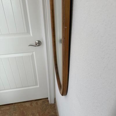 CHAIR AND WALL MIRROR