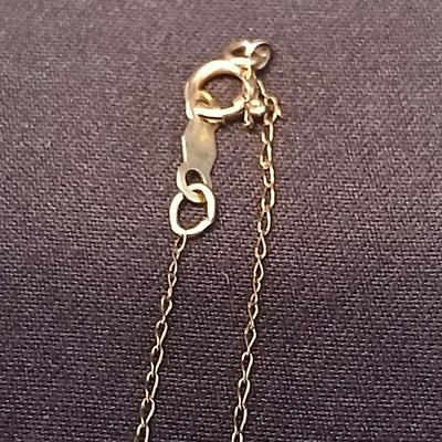 Necklace pendants and red hat society pins - 10k bus - 14k letter A - and more