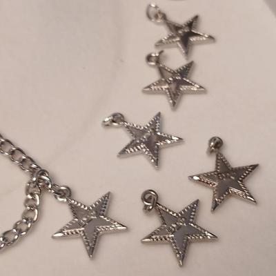 Vintage 1940's cowboy brooch - sterling charm - Alumni awards with bracelet