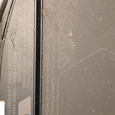 Otter box case for I phone 6 plus with an aero cooler fan for phone