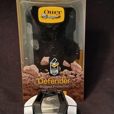 Otter box case for I phone 6 plus with an aero cooler fan for phone