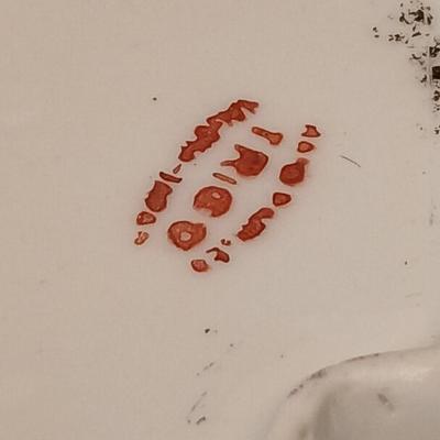 Beautiful Womar glass vase with vintage ashtrays and ring dish