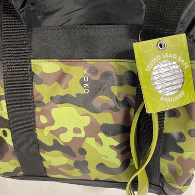 Cameo lunchbag, make up bags, toothbrush, holder, brushes, and lightbulbs