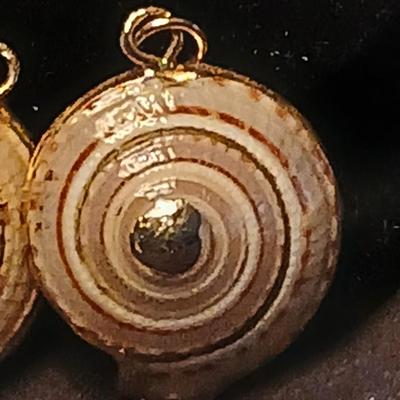 Costume Jewelry - gold plated shells - Napier