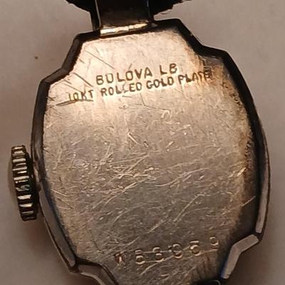 1950s Bulova Swiss 10K rolled Gold Filled Vintage Mechanical Ladies Women’s Watch