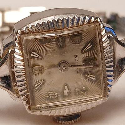 Vintage 10k Gold Rolled Gold Plated Bulova Ladies Watch
