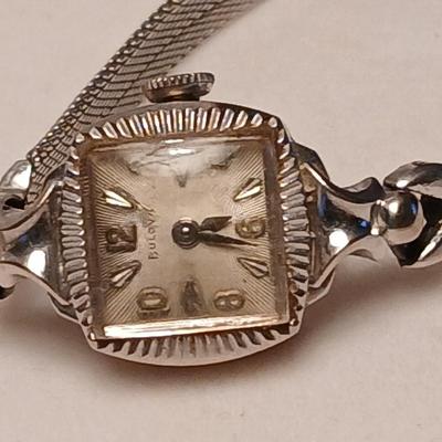 Vintage 10k Gold Rolled Gold Plated Bulova Ladies Watch