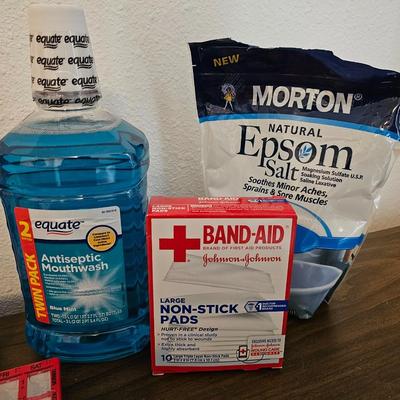Hygiene necessities - partial to full - medicine organizers - Epson salt - footcare and more