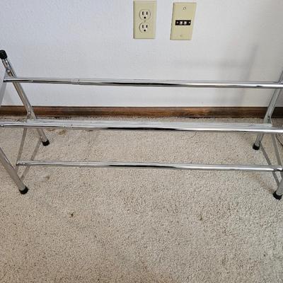 Laundry hamper with Mirror, shoe shelf and closet organizers