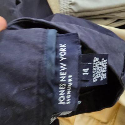 Women's size 14 pants - slacks - some new with tags!