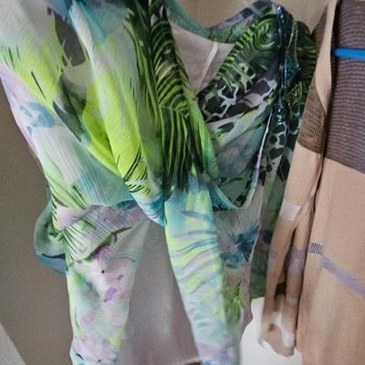 Women's summer time tanks and shirts size