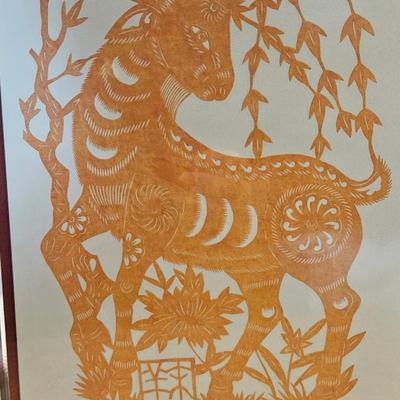 Chinese Zodiac Paper-cutting (Horse)